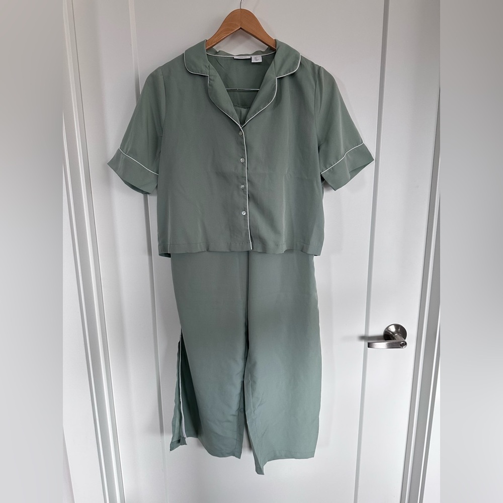 Jason Wu Sage Green Pajama Set size S